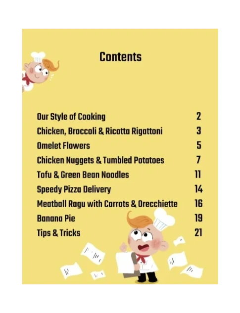 Toddler Cookbook - I Know What's In My Chicken Nuggets!